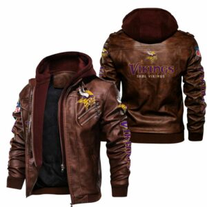 Best Minnesota Vikings Leather Jacket Limited Edition Gift