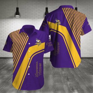 Minnesota Vikings Hawaiian Shirt Best Gift For Fans