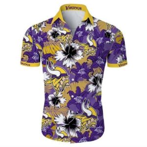 Minnesota Vikings Hawaiian Aloha Shirt For Awesome Fans