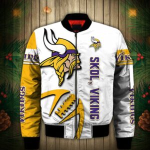 Best Minnesota Vikings Bomber Jacket For Awesome Fans