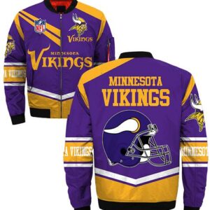 Minnesota Vikings Bomber Jacket For Awesome Fans