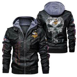 Minnesota Vikings Leather Jacket For Cool Fans