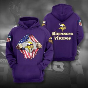 Minnesota Vikings 3D Printed Hoodie For Hot Fans