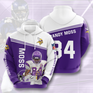 Minnesota Vikings 3D Printed Hoodie For Big Fans