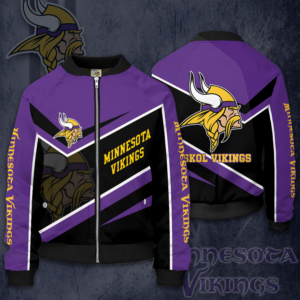Minnesota Vikings Bomber Jacket For Hot Fans