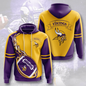 Best Minnesota Vikings 3D Hoodie For Awesome Fans
