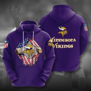 Minnesota Vikings 3D Hoodie Best Gift For Fans
