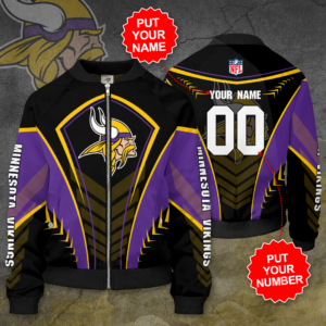 Minnesota Vikings Bomber Jacket Best Gift For Fans