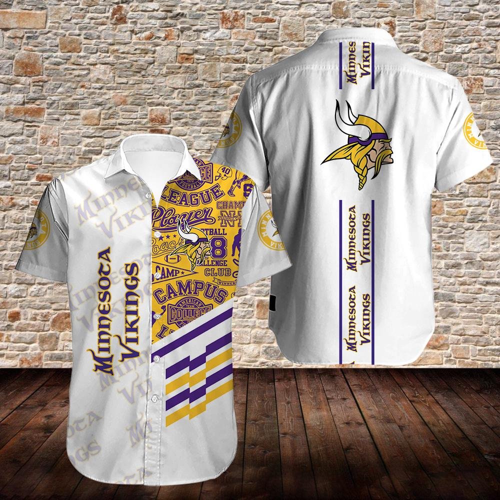 Minnesota Aloha Minnesota Vikings Twins Timberwolves Wild Hawaiian Shirt  For Men And Women