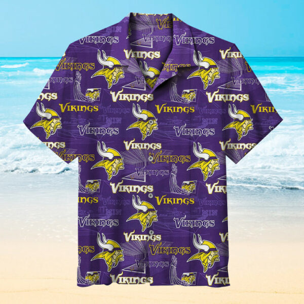 Best Minnesota Vikings Hawaiian Shirt For Big Fans - Vikingsfanstore.com