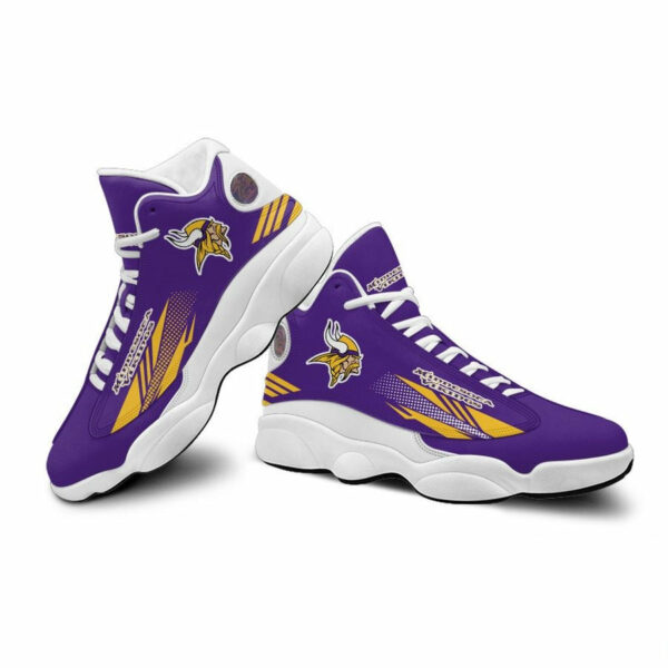 Minnesota Vikings Casual Air Jordan Sneaker Shoes - Vikingsfanstore.com